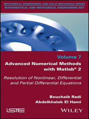 cover image of Advanced Numerical Methods with Matlab 2